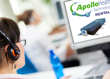Apollo Healthcare Technologies provide both a responsive and efficient rental service