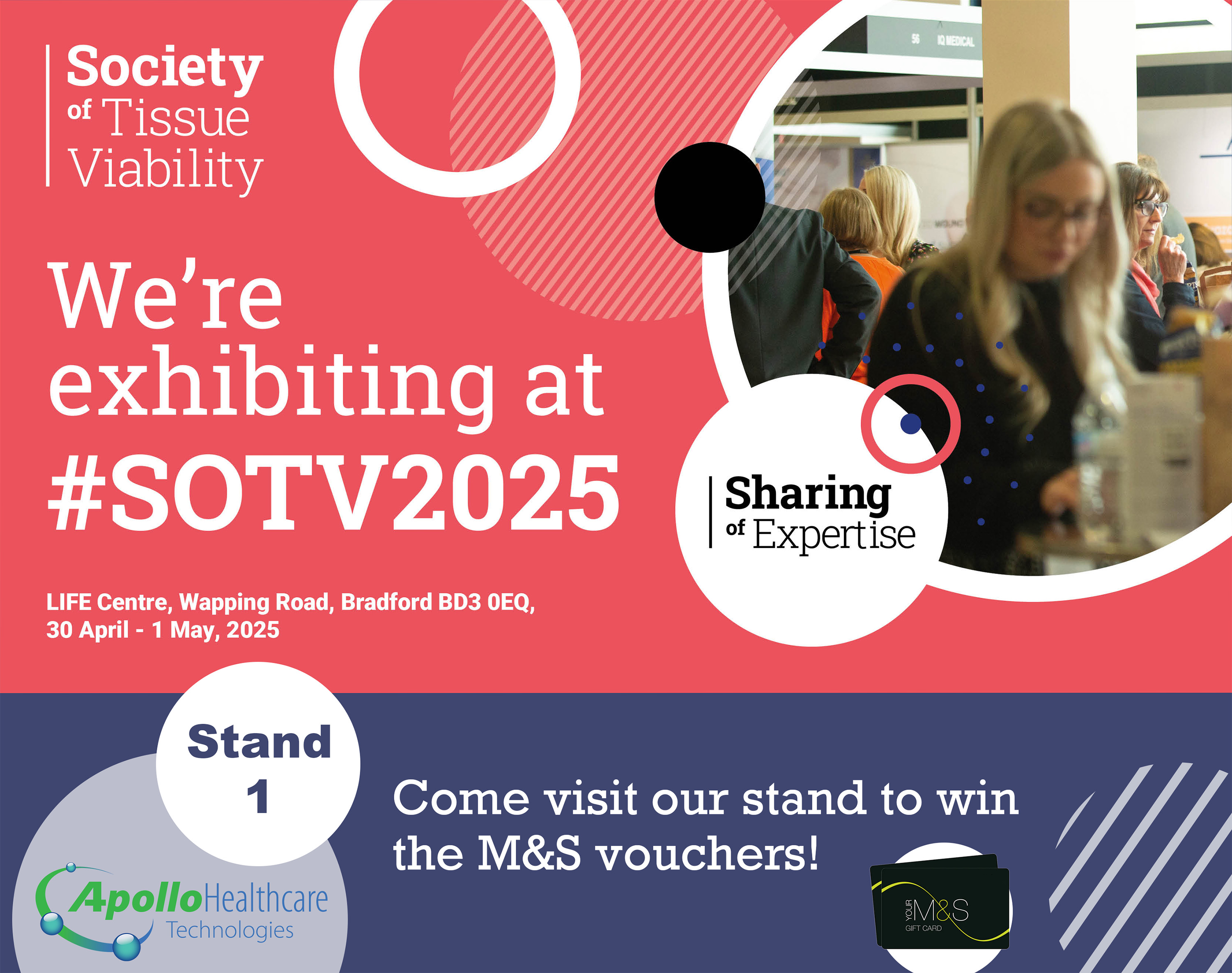 🚨Only 5 days to go until the Society of Tissue Viability Conference 2025🌟