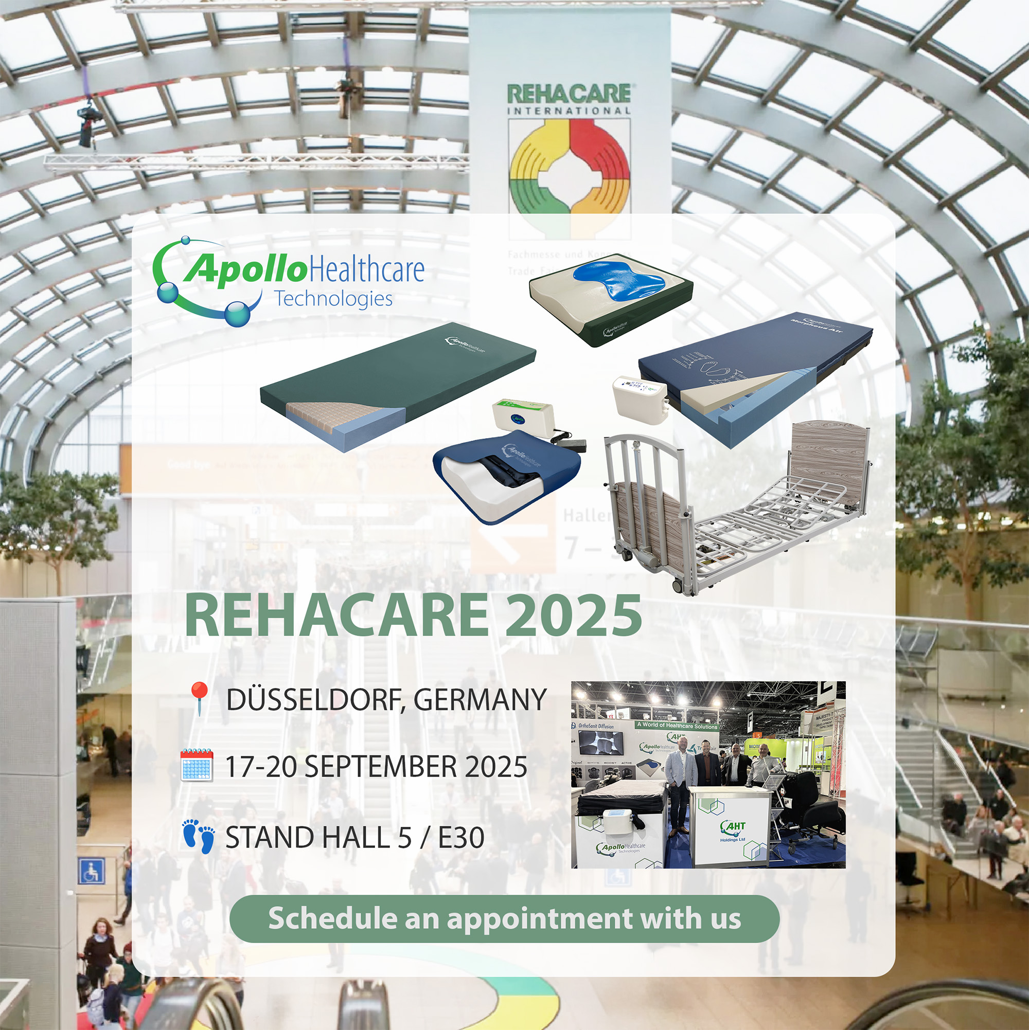 REHACARE 2025 is happening next Wednesday!🇩🇪