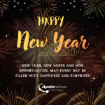 🎉 Cheers to a Bright New Year from Apollo Healthcare Technologies 😆