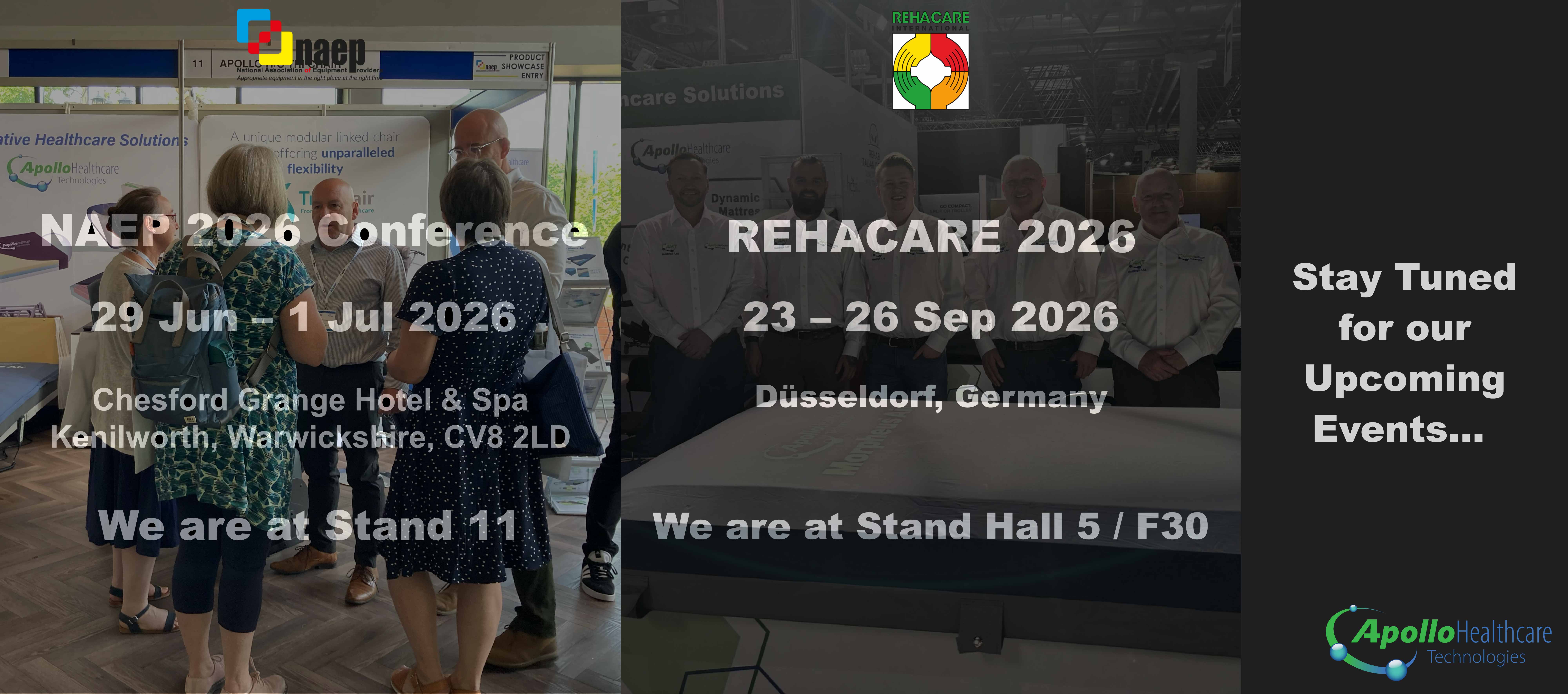 ‼️We will be exhibiting at these upcoming events🗓️