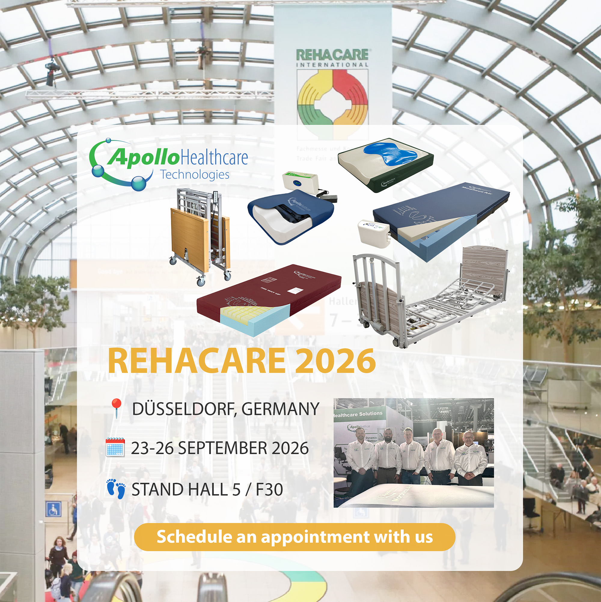 ⌛Less than a week to go until REHACARE 2026! 🇩🇪